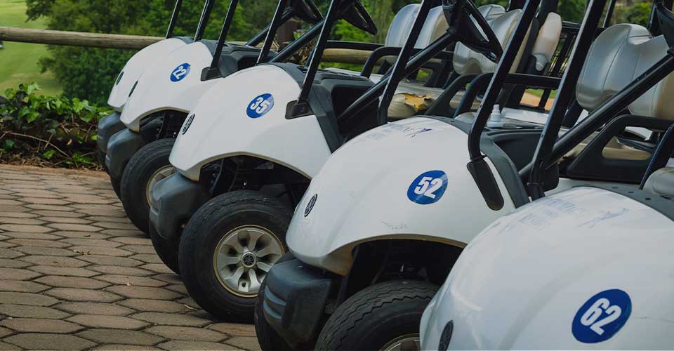 image of golf carts from Nohokai Hawaii